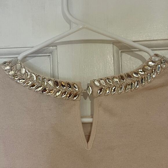 Ted Baker Women's Jewelled Collar - Blush Pink - Size 3 UK - Picture 5 of 10